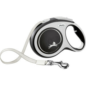 Flexi Rollijn New Comfort Tape 8 mtr tot 50 kg Zwart 
