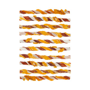 Voskes Rawhide Kip - Rund Sticks 400 gr