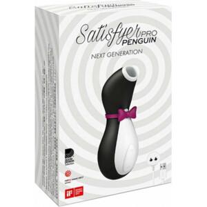 Satisfyer Pro Penguin Next Generation met EasyGlide Glijmiddel en Toy cleaner Pakket - 49.95 euro
