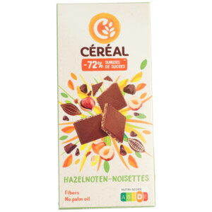 3x Céréal Chocolade Tablet Hazelnoot - 6.18 euro