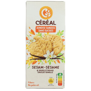 12x Céréal Sesamkoekjes met Vanillesmaak - 41.32 euro