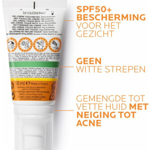 La Roche Posay Anthelios Dry Touch Anti-glim Zonnebrand SPF 50+ Gezicht - 19.59 euro