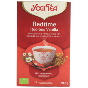 6x Yogi tea Biologische Thee Bedtime Rooibos Vanilla - 18.29 euro