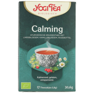 6x Yogi tea Biologische Thee Calming - 17.39 euro