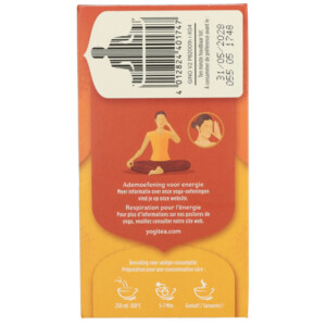3x Yogi tea Biologische Thee Ginger Orange Vanilla - 11.45 euro