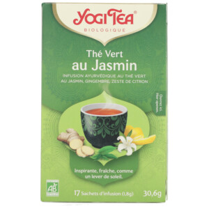 3x Yogi tea Biologische Thee Green Jasmine - 9.07 euro
