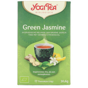 3x Yogi tea Biologische Thee Green Jasmine - 9.07 euro