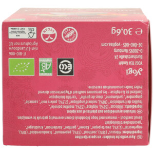 6x Yogi tea Biologische Thee Womens Energie - 17.39 euro