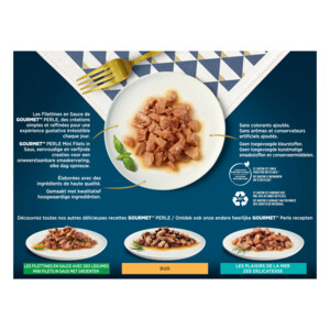 Gourmet Perle Mini Filets in Saus Mix 12 x 85 gr