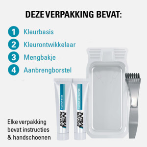 Just for Men Snor en Baard Middenbruin M35 - 12.99 euro