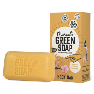 Marcel's Green Soap Showerbar Vanilla & Cherry Blossom - 4.99 euro