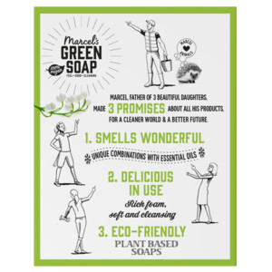 Marcel's Green Soap Shampoobar Tonka & Muguet - 5.25 euro