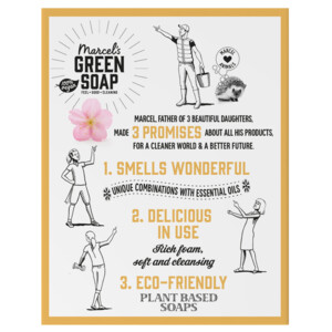 3x Marcel's Green Soap Shampoobar Vanilla & Cherry Blossom - 20.53 euro