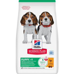 Hill's Science Plan Hondenvoer Droog Medium Puppyvoer Kip