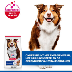Hill's Science Plan Hondenvoer Droog Medium Mature Adult Lam - Rijst 14 kg