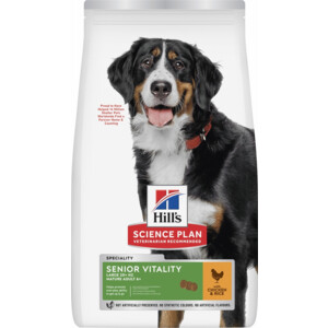 Hill's Science Plan Hondenvoer Droog Mature Adult 7+ Senior Vitality Large Kip