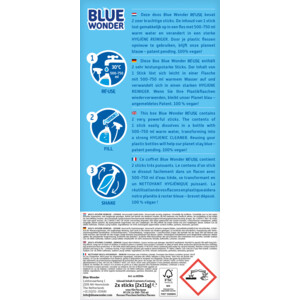 Blue Wonder Herbruikbare Sticks Multi-Hygiene - 4.09 euro