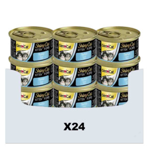24x GimCat Shinycat Kitten in Jelly Tonijn