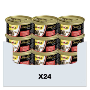 24x GimCat ShinyCat in Jelly  Tonijn & Zalm