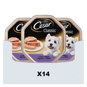 14x Cesar Alu Kalkoen - Lam