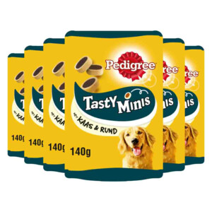 6x Pedigree Tasty Hondensnacks Minis Cheesy Bites