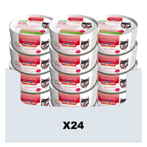 24x Smolke Hondenvoer Soft Paté Lam