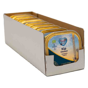 9x Renske Bio Vers Gestoomd Hondenvoer Nat Kip