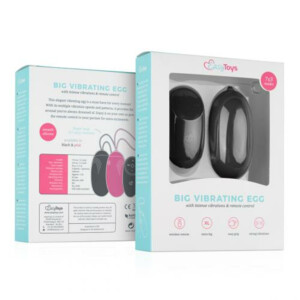 Easytoys XL Vibratie-Ei  Zwart met Afstandsbediening - 28.85 euro