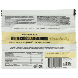 6x Barebells Proteïne Reep White Choco Almond - 15.68 euro