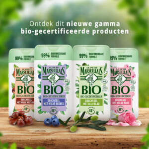 Le Petit Marseillais Douchegel Wild BIO Roos - 4.65 euro