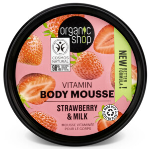 Organic Shop Vitamin Body Mousse Strawberry - 5.49 euro