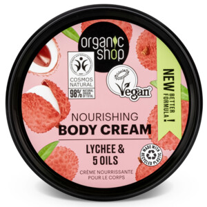 6x Organic Shop Nourishing Bodycrème Lychee - 25.85 euro