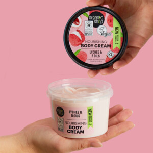 6x Organic Shop Nourishing Bodycrème Lychee - 25.85 euro