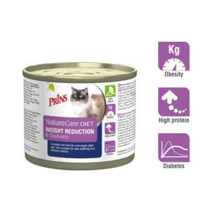 Prins NatureCare Diet Kattenvoer Nat Weight Reduction & Diabetic 200 gr
