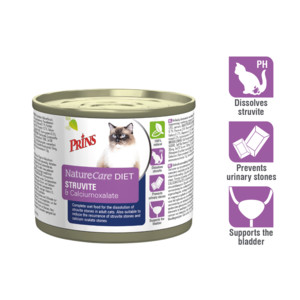 Prins NatureCare Diet Kattenvoer Nat Struvite & Calciumoxalate 200 gr