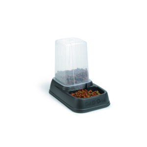 Beeztees Plastic Eet- en Drinkautomaat Antraciet 33,5 x 20 x 27 cm