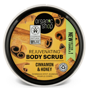 6x Organic Shop Rejuvenating Body Scrub Cinnamon - 25.85 euro