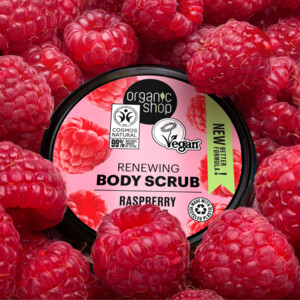 6x Organic Shop Body Scrub Raspberry Cream - 27.15 euro