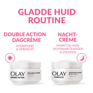 Olay Double Action Hydraterende Dagcrème en Primer - 10.99 euro