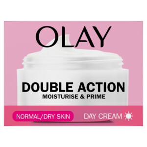 Olay Double Action Hydraterende Dagcrème en Primer - 10.99 euro