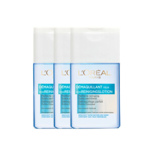 3x L'Oréal Dermo Expertise Waterproof Oogreinigingslotion - 19.1 euro