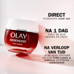 4x Olay Regenerist Nachtcrème - 69.99 euro