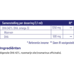 2x Vitakruid Vegan Omega-3 1250 TG Algenolie - 39.05 euro