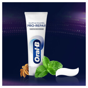 3x Oral-B Tandpasta Pro-Repair Tandvlees & Glazuur Zachte Whitening - 12.76 euro