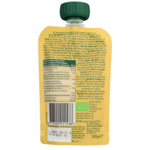 6x Organix Knijpfruit 6+m Mango Peer & Granola BIO - 8.21 euro