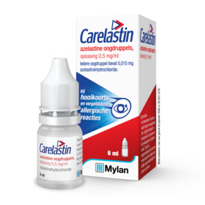 Carelastin Oogdruppels bij Hooikoorts - 8.75 euro