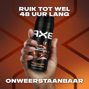 6x Axe Deodorant Bodyspray Dark Temptation - 28.81 euro