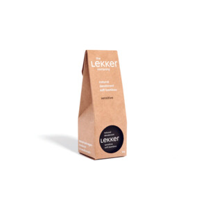 The Lekker Company Deodorant Sensitive soft bamboo - 7.15 euro