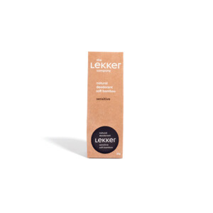 The Lekker Company Deodorant Sensitive soft bamboo - 7.15 euro