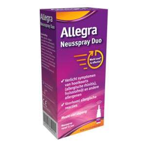 Allegra Neusspray Duo - 12.39 euro